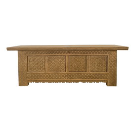 DKD Home Decor Mueble Tv Minimal bs1c25 Natural 44 x 60 x 180 cm