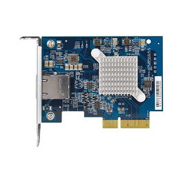 QNAP QXG-10G1T Tarjeta de Red PCI Express 3.0 x4 10G Base-T Ethernet 10 Gbit/s, Interna, Azul, Aquantia AQC107, compatible con Windows y Linux