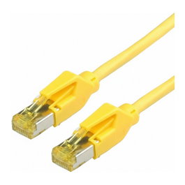 SECOMP DRAKA Patchkabel Cat.6A (Class EA) S/FTP UC900 TM31 LSOH, gelb, 2 m