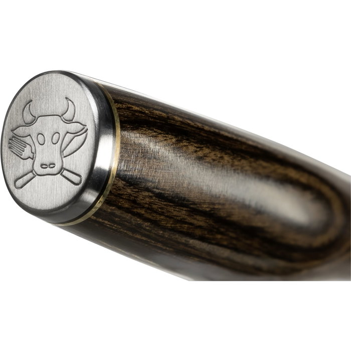 Kai KAI SHUN PREMIER Tim Mälzer Horquilla para carne 16,5 cm de acero y madera Pakka, marrón/plata Kai KAI SHUN PREMIER Tim Mälzer Horquilla para carne 16,5 cm de acero y madera Pakka, marrón/plata