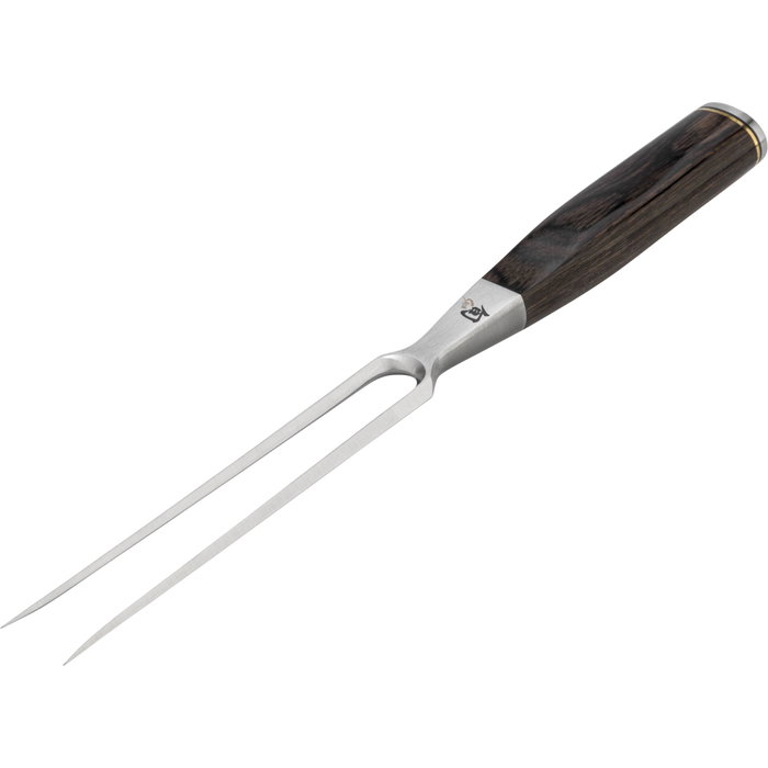 Kai KAI SHUN PREMIER Tim Mälzer Horquilla para carne 16,5 cm de acero y madera Pakka, marrón/plata Kai KAI SHUN PREMIER Tim Mälzer Horquilla para carne 16,5 cm de acero y madera Pakka, marrón/plata