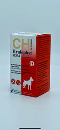 Hyalophyt MSM para Perros de Razas Medianas - Suplemento de Ácido Hialurónico y MSM - 30 Comprimidos