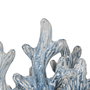 Figura Coral Azul Cerámica Decoración 43 X 21 X 30,50 cm