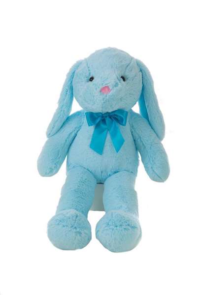 Creaciones Llopis Conejo Rufy 70 cm Rosa - Blanco Roto - Azul