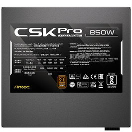 Antec CSK PRO 850W 80+ Bronze ATX 3.1 Negro