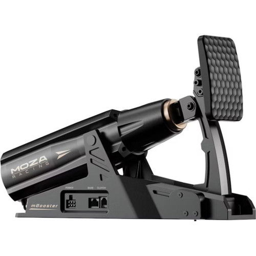 MOZA RACING RS082 Accesorio para Simulador de Vuelo/Carreras Pedal Aluminio Negro