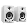 Pioneer Dj DM-40D-BT-W Altavoces de Monitorización - Bluetooth - Bass Reflex - 2x19W - Modo DJ o Producción - Blanco