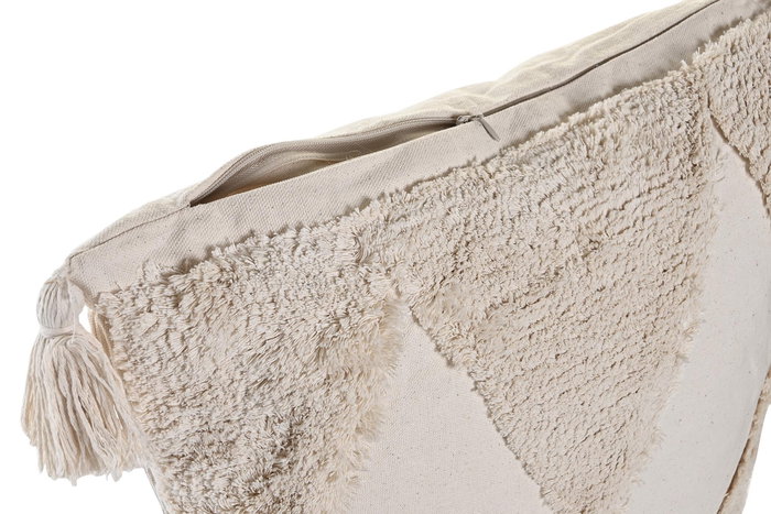 Cojin Urban DKD Home Decor Blanco Verde Jade 10 x 45 x 45 cm (4 Unidades)