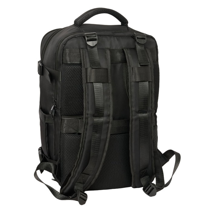 Safta Mochila Viaje Cabina Portatil 15,6'' F.C. Barcelona Negra
