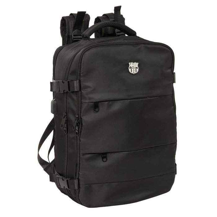 Safta Mochila Viaje Cabina Portatil 15,6'' F.C. Barcelona Negra