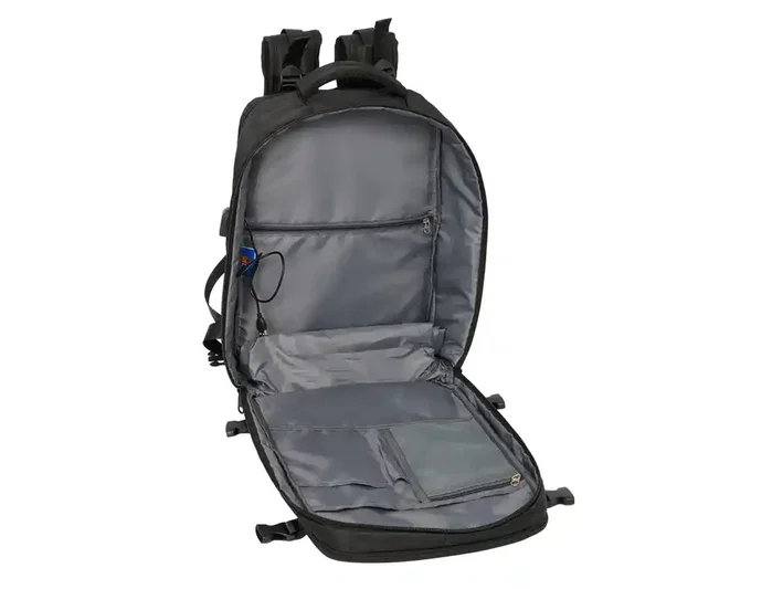 Safta Mochila Viaje Cabina Portatil 15,6'' F.C. Barcelona Negra