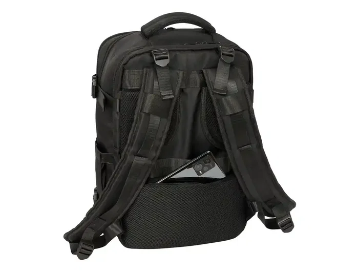 Safta Mochila Viaje Cabina Portatil 15,6'' F.C. Barcelona Negra