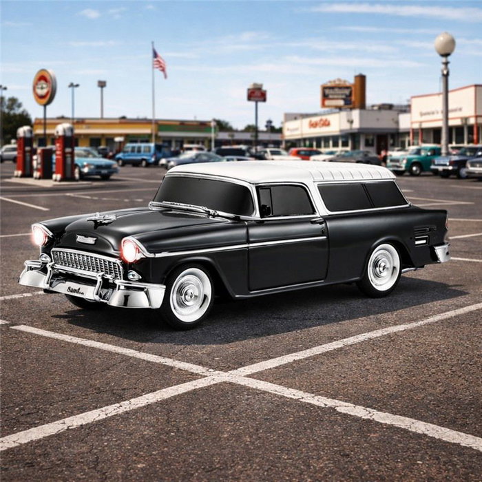SAMI Altavoz Sami Vintage Chevrolet Negro Multimedia
