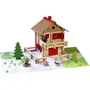 Jeujura El gran chalet alpino - Set de construcción de madera