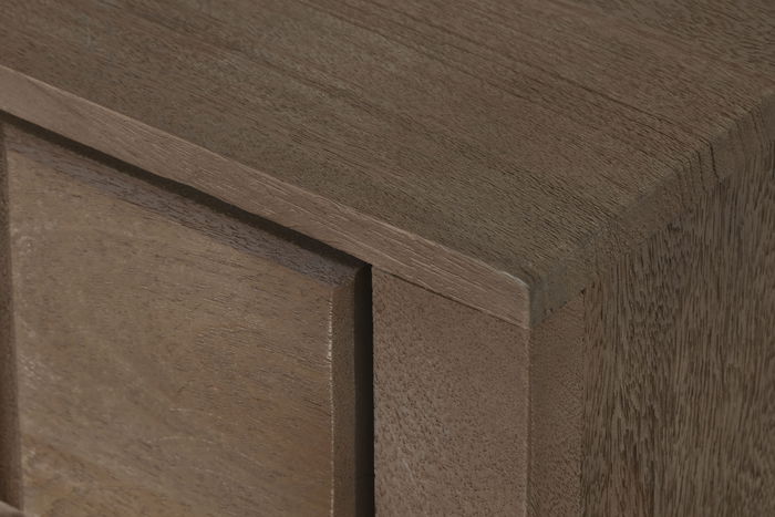 DKD Home Decor Mueble TV Mango Natural 110 x 50 x 46 cm