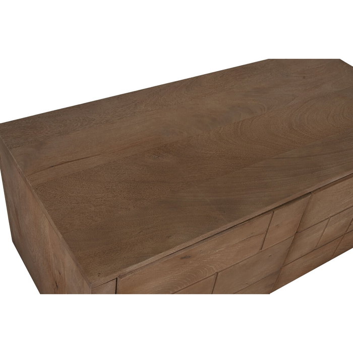 DKD Home Decor Mueble de TV de Madera de Mango Natural DKD Home Decor Mueble de TV de Madera de Mango Natural