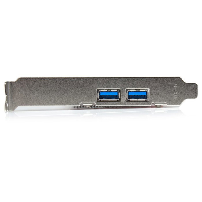 StarTech.com Adaptador tarjeta PCI Express 2 puertos externos y 2 internos USB 3.2 Gen 1 con alimentación SATA StarTech.com Adaptador tarjeta PCI Express 2 puertos externos y 2 internos USB 3.2 Gen 1 con alimentación SATA