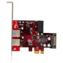 StarTech PEXUSB3S2EI Tarjeta PCI Express con 4 Puertos USB 3.2 Gen 1 (2 Externos, 2 Internos)