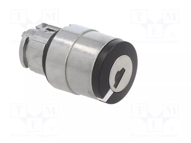 SCHNEIDER ELECTRIC Interruptor rotativo con llave Harmony XB4 22mm negro