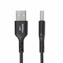 Cable USB Startech USB2AC1MNC Negro 1 m