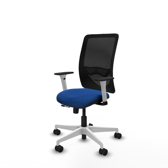 PIQUERAS Y CRESPO Silla de oficina Zulema con mecanismo Sincro/Traslack, Azul y Negro PIQUERAS Y CRESPO Silla de oficina Zulema con mecanismo Sincro/Traslack, Azul y Negro