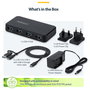 StarTech Hub USB 4 Puertos USB-A 5Gbps con Alimentación Propia y Cable Host 2-en-[1 USB-C/USB-A - Puerto Carga BC 1.2 - Incluye Adaptador 24W
