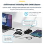StarTech Hub USB 4 Puertos USB-A 5Gbps con Alimentación Propia y Cable Host 2-en-[1 USB-C/USB-A - Puerto Carga BC 1.2 - Incluye Adaptador 24W