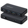 StarTech Hub USB 4 Puertos USB-A 5Gbps con Alimentación Propia y Cable Host 2-en-[1 USB-C/USB-A - Puerto Carga BC 1.2 - Incluye Adaptador 24W