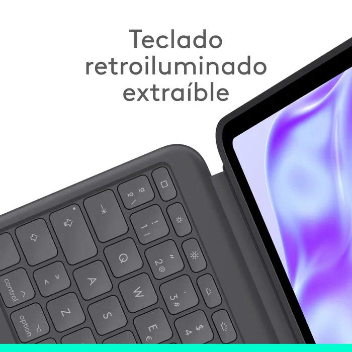 Logitech Combo Touch Smart Connector Grafito para iPad Pro 13 pulgadas (M4)