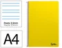Liderpapel Cuaderno Espiral Smart A4 Tapa Blanda Amarillo