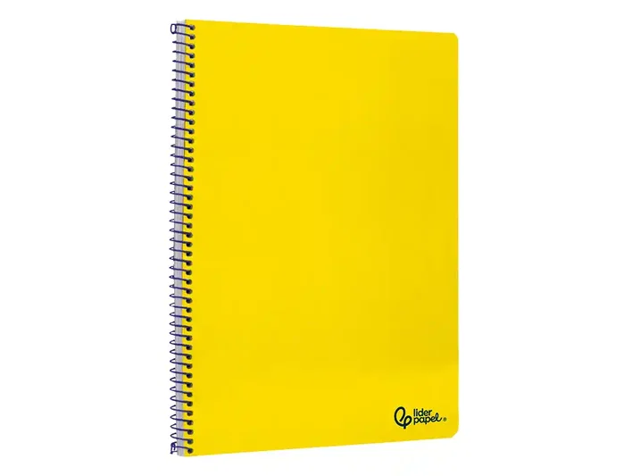 Liderpapel Cuaderno Espiral Smart A4 Tapa Blanda Amarillo