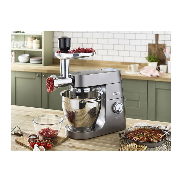 Kenwood KAX950ME Picadora de carne Aluminio, Acero inoxidable
