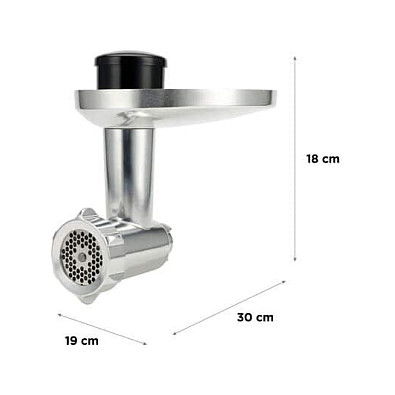 Kenwood KAX950ME Picadora de carne Aluminio, Acero inoxidable