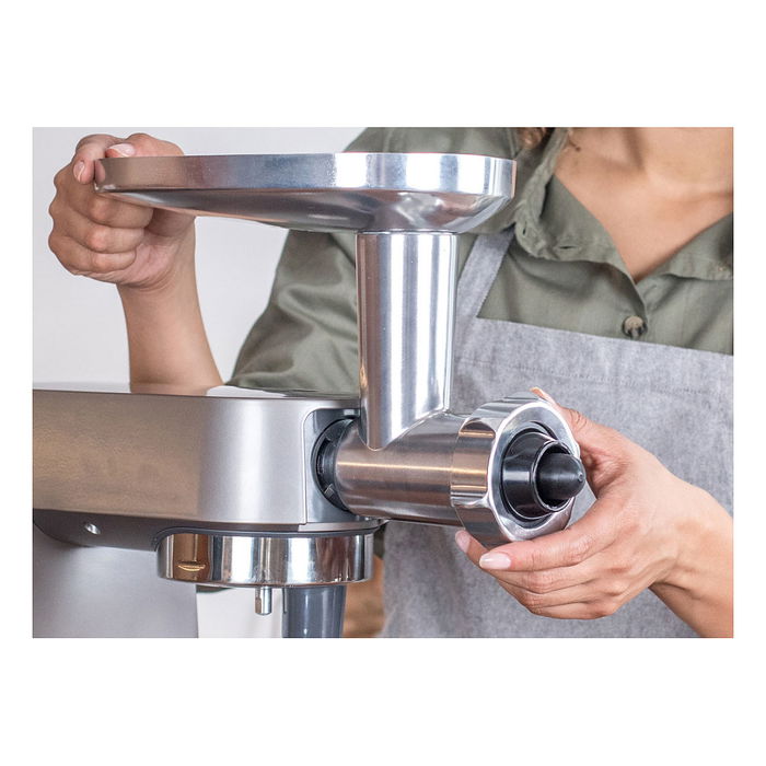 Kenwood KAX950ME Picadora de carne Aluminio, Acero inoxidable