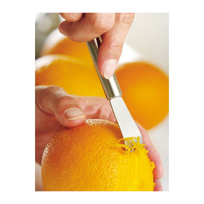 WMF 1871436030 Profi Plus Rallador de Limón de Acero Inoxidable, 14.5 cm