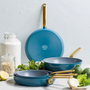 GreenPan Evolution Sartén 24cm azul