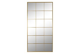 DKD Home Decor Espejo Anxi espejos Dorado 2 x 180 x 90 cm