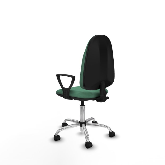 PIQUERAS Y CRESPO Silla de oficina Algarra Verde esmeralda