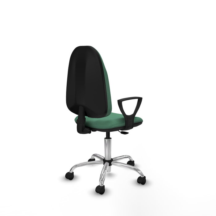 PIQUERAS Y CRESPO Silla de oficina Algarra Verde esmeralda