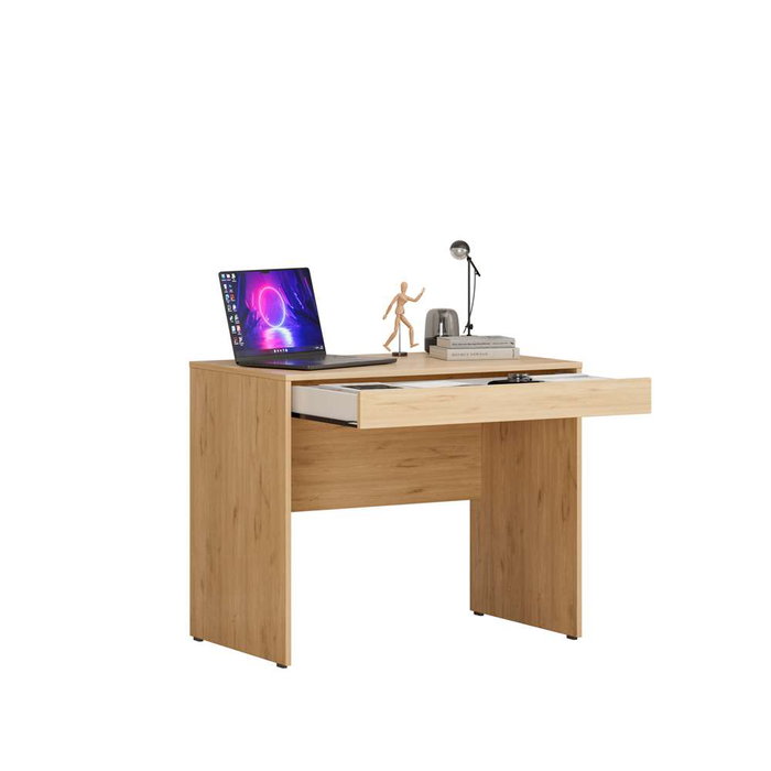 Hanah Home Escritorio de Estudio Roble 90x75x55 cm