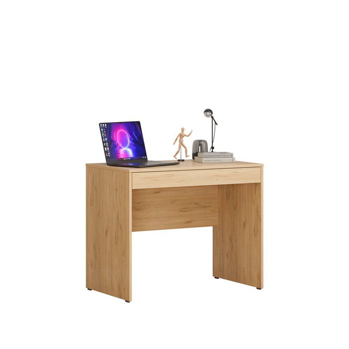Hanah Home Escritorio de Estudio Roble 90x75x55 cm
