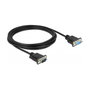 DeLOCK Cable serie RS-232 D-Sub9 macho a hembra 3 m