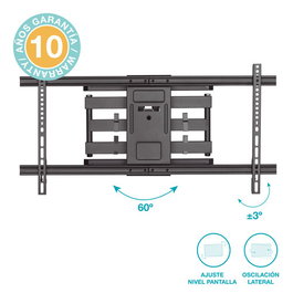Holmios Soporte de TV con brazo 43-90 pulgadas