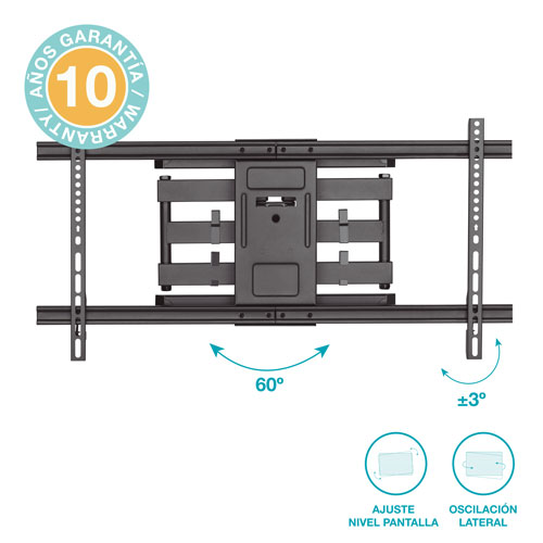 Holmios Soporte de TV con brazo 43-90 pulgadas Holmios Soporte de TV con brazo 43-90 pulgadas
