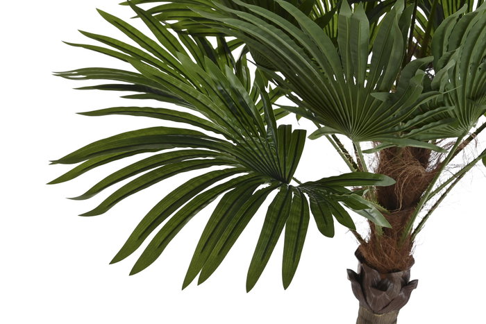 DKD Home Decor Palmera Verde y Beige de Poliéster y PP