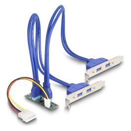 DeLOCK 61066 Convertidor M.2 Key B+M a 4 x USB 5 Gbps Tipo-A
