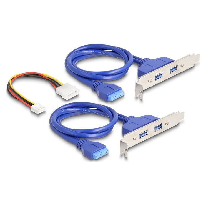 DeLOCK 61066 Convertidor M.2 Key B+M a 4 x USB 5 Gbps Tipo-A