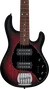 Sterling StingRay Ray5 HH M/R - Ruby Red Burst Satin