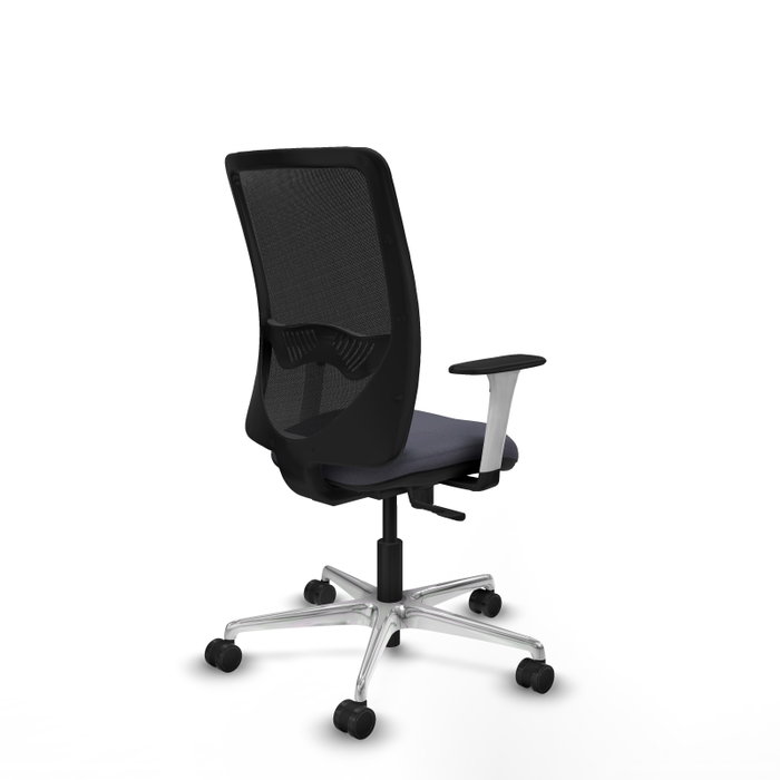 PIQUERAS Y CRESPO Silla de oficina Zulema con mecanismo Sincro Gris y Negro PIQUERAS Y CRESPO Silla de oficina Zulema con mecanismo Sincro Gris y Negro