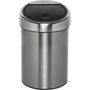 Brabantia Touch Bin 3 Litros Acero Mate Resistente a Huellas